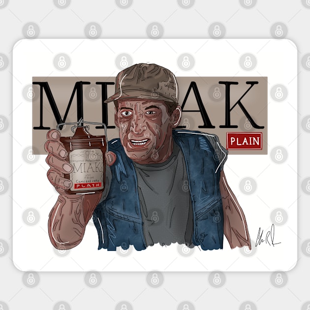 Ernest Scared Stupid: MIAK Magnet by 51Deesigns